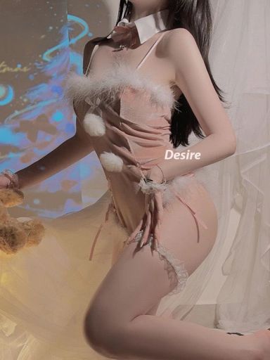 Desire Store, Bộ đồ ngủ nhung mềm cao cấp Cosplay cô nàng thỏ dịp Giáng sinh Noel quyến rũ DESIRE VN-2491 - 250.000 ₫