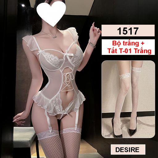 Tùy chọn Màu sắc: Trắng+Tất T-01
