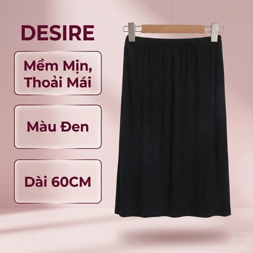 Tùy chọn Màu: Đen 60cm trơn
