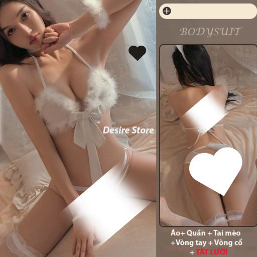 Tùy chọn Màu sắc: Set trắng có tất