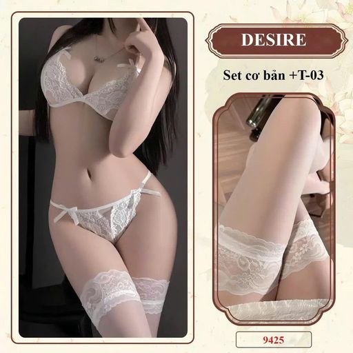 Tùy chọn Màu sắc: Trắng + Tất T-03