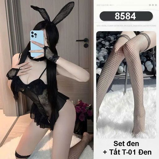 Tùy chọn Màu sắc: Đen+Tất T-01
