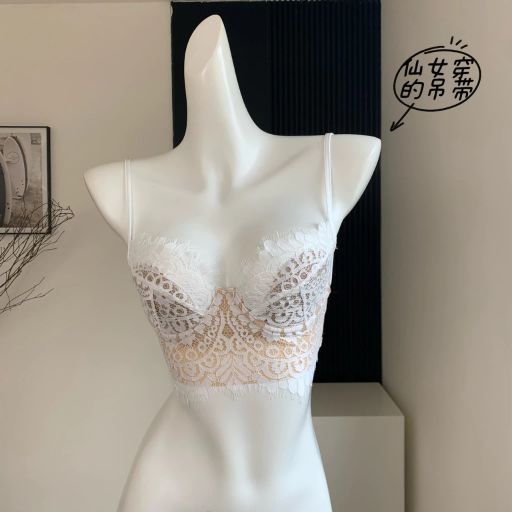 Áo bra ren bralette mỏng sexy gợi cảm mút mỏng có gọng nâng đỡ Desire  ANN-057 Trắng M - Available variant