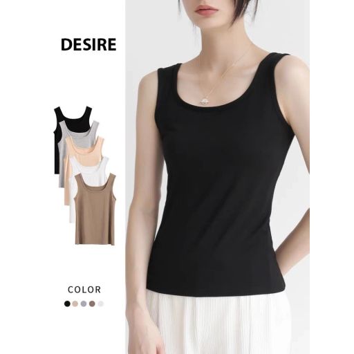 Desire Store, Áo Ba Lỗ Sát Nách Thun Modal (Gỗ sồi) mát mịn phong cách năng động ANN-060 - 75.000 ₫