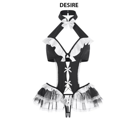 Váy ngủ ren cosplay cô hầu gái gợi cảm quyến rũ Desire VN-2980 Set không tất - Available variant