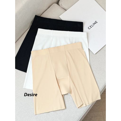 Quần đùi mặc váy chất su lụa lạnh không đường viền chính hãng MYC HOME QL-021 Combo 3 quần 3 màu M (40-50kg) - Available variant