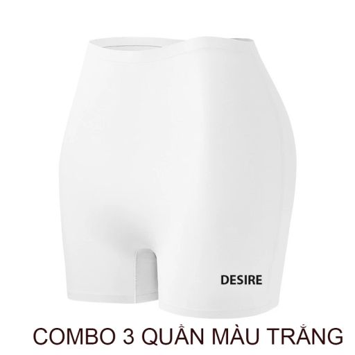 Tùy chọn MÀU: Combo 3 quần Trắng