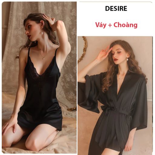 Tùy chọn Màu: Váy + choàng đen