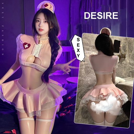 Desire Store, Bộ đồ ngủ Cosplay y tá HÀNG LOẠI 1 đầy đủ phụ kiện sexy gợi cảm DESIRE VN-8469 - 155.000 ₫