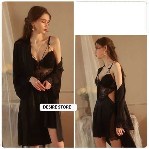 Tùy chọn Màu: Set Váy+Choàng đen