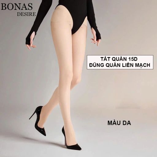 Tất quần tàng hình Đũng quần liền mạch không lộ chính hãng BONAS DS-1140 15D Da Liền mạchCCẤP - Available variant