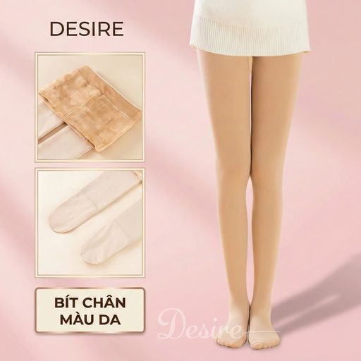 Quần Tất Nữ Dày Lót Lông Mềm Mại Ấm Áp Chính Hãng Bonas KW002 - Phù Hợp Mùa Đông Da bít chân 200g - Available variant