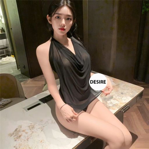 Desire Store, Bộ đồ ngủ yếm ren cột dây kèm quần gợi cảm sexy DESIRE VN-1045-1 - 90.000 ₫
