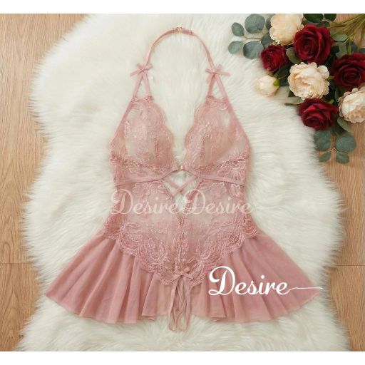 Desire Store, Váy ngủ liền thân Bodysuit ren xuyên thấu DESIRE VN-2601-1 - 200.000 ₫