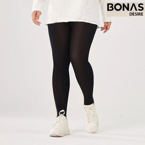 Tất quần Bigsize loại dày 80D giữ ấm che khuyết điểm định hình dáng BONAS CHÍNH HÃNG ZY7015 80 Dày ĐEN(65~150KG) - Available variant