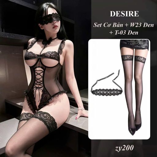 Tùy chọn Màu Sắc: Set Đen + W23 Đen + T-03 Đen