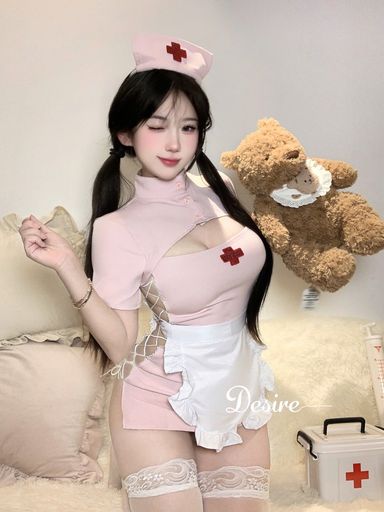 Desire Store, Bộ đồ ngủ Cosplay y tá đầy đủ phụ kiện sexy gợi cảm DESIRE VN-2126 - 320.000 ₫