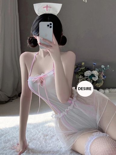 Desire Store, Bộ đồ ngủ Cosplay y tá đầy đủ phụ kiện sexy gợi cảm DESIRE VN-4228 - 160.000 ₫
