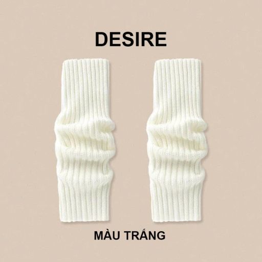 Tất ống chân len chính hãng BONAS chất dệt kim dày dặn giữ ấm chân mùa đông phong cách y2k Lolita Nhật Bản MW-1896 Trắng 40cm - Available variant