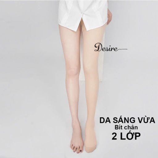 Quần Tất Nữ BIGSIZE (45-80KG) Dày Siêu Co Giãn Mềm Mại Ấm Áp DS6262 Da sáng vừa - Available variant