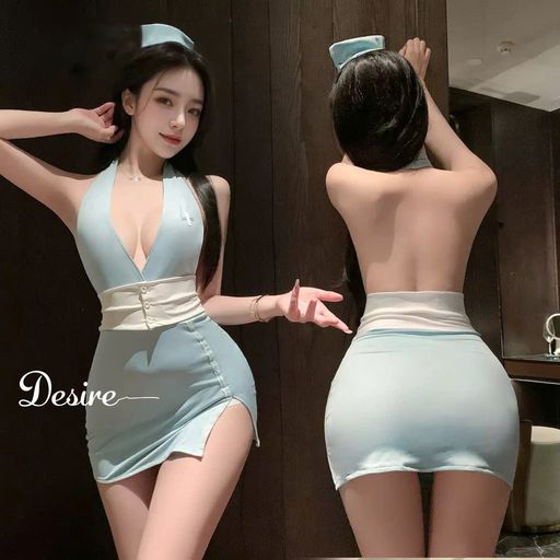 Desire Store,  ZY66 Bộ Đồ Ngủ Cosplay Cô Y Tá Sexy - Váy Ngủ Hóa Trang Cao Cấp DESIRE  - 450.000 ₫