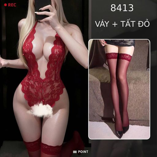Tùy chọn MÀU: Đỏ + Tất T-003