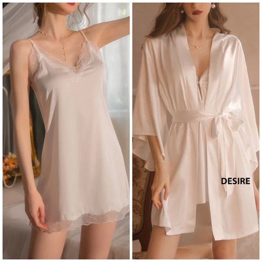 Tùy chọn Màu: Váy + choàng trắng