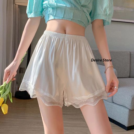 Desire Store, Quần đùi lụa mặc nhà DESIRE mát mịn mùa hè QL-018 - 50.000 ₫