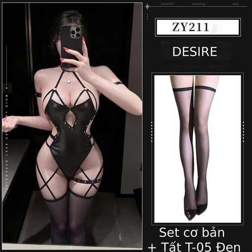 Tùy chọn Màu sắc: Set cơ bản+ Tất T-05 Đen