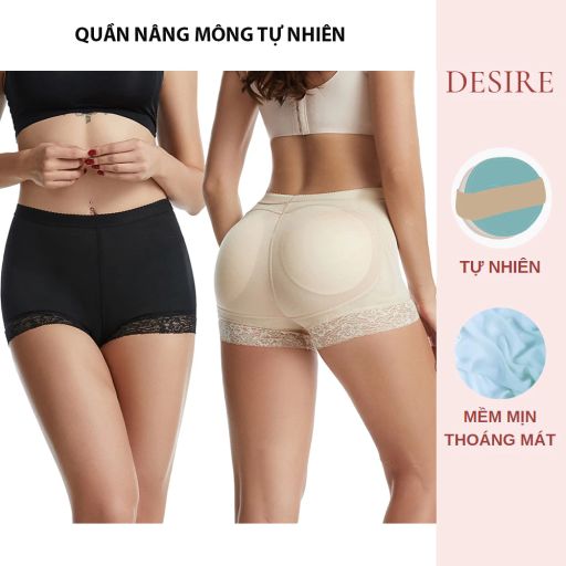 Desire Store, Quần đùi Độn Mông, Quần nâng Mông DESIRE hàng đẹp,mặc váy, áo dài chất cao cấp QL-019 - 120.000 ₫