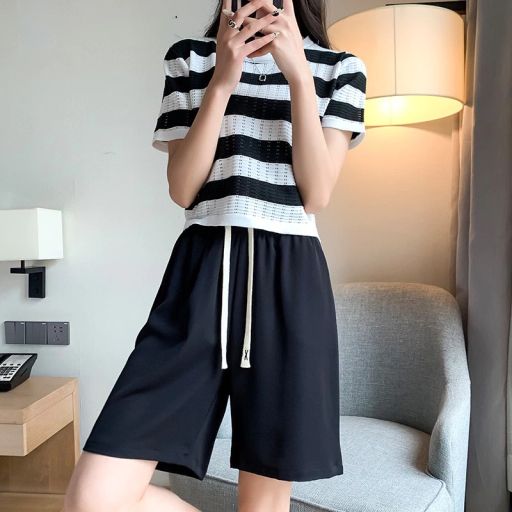 Desire Store, Quần Short nữ thun loại 1 dày dặn cột chun QN-003 - 130.000 ₫