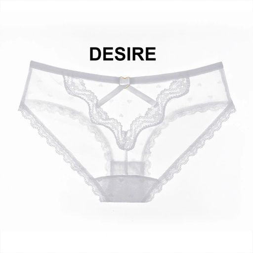 Quần lót ren phong cách gợi cảm sexy DESIRE QL-024-1 Trắng - Available variant