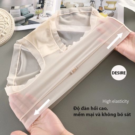 Quần lót Cotton Lụa không đường viền trơn màu mềm mịn mát phong cách sang trọng nhã nhặn QL-031 Da (Lẻ 1 quần) M (40-50kg) - Available variant
