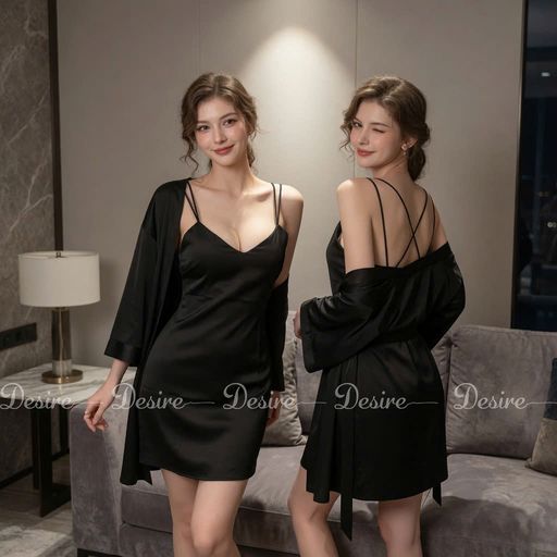 Tùy chọn Màu sắc: Áo choàng + váy đen