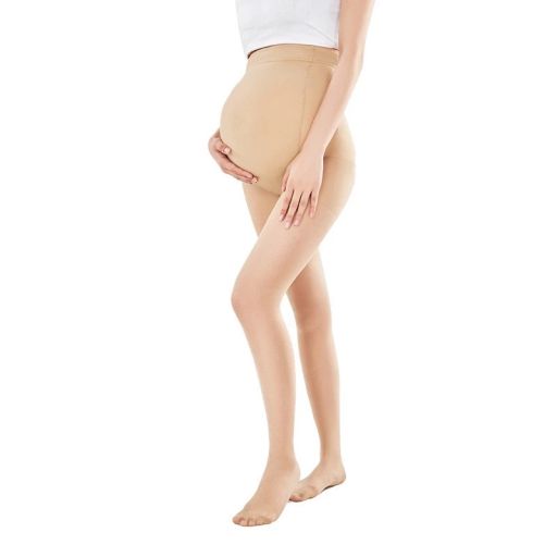 Tất quần mỏng 15D bigsize cho bà bầu có nút điều chỉnh rộng bụng thoải mái hàng chính hãng BONAS T-018 DA - Available variant