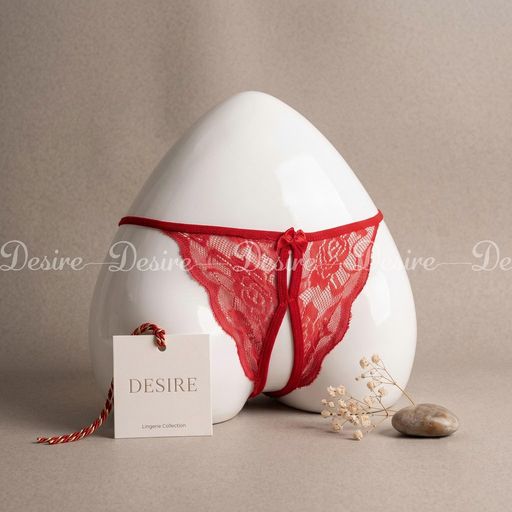 Desire Store, Quần lót ren xẻ đáy chất liệu mềm mại QL-01 - 100.000 ₫