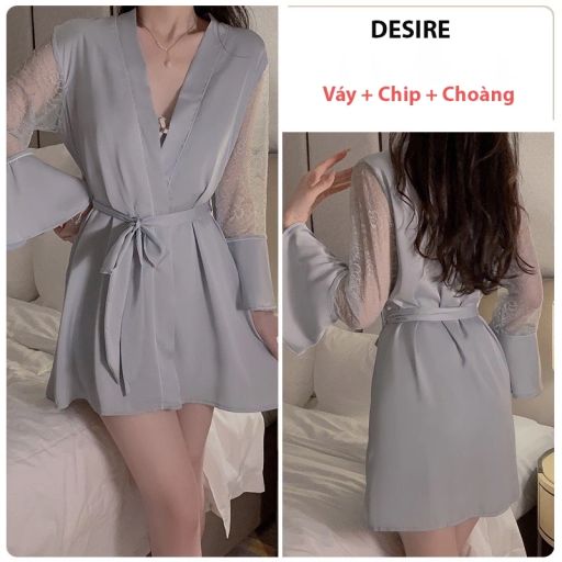 Tùy chọn PHÂN LOẠI MÀU: Váy+choàng xanh nhạt