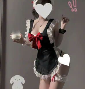 Bộ đồ Cosplay Hầu Gái Sexy Gợi Cảm, Chất Mềm Mại Phối Ren Quyến Rũ DESIRE VN-1108 Set đen - Available variant