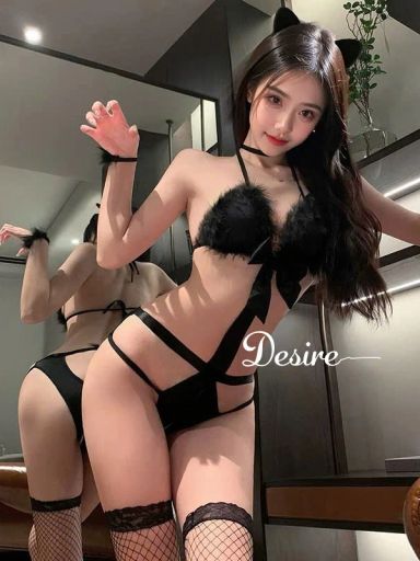 Desire Store, Bộ đồ ngủ Cosplay Cô nàng mèo nhỏ quyến rũ 5 chi tiết gợi cảm sexy DESIRE VN-8521 - 240.000 ₫