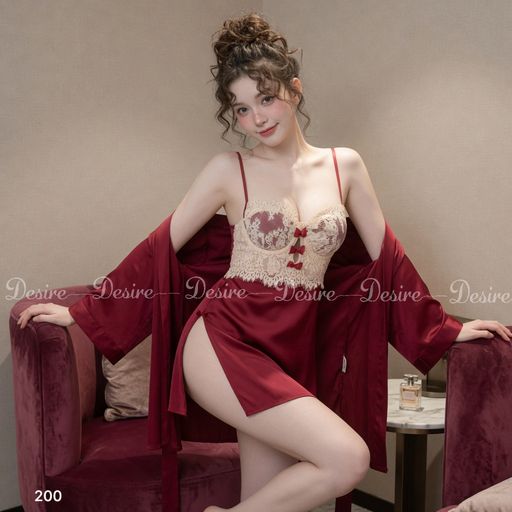 Tùy chọn Màu: Váy + Choàng 84301 đỏ