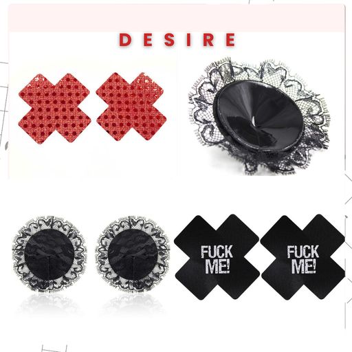 Desire Store, Miếng dán nhũ hoa phong cách Cosplay gợi cảm sexy DESIRE DT-003 - 25.000 ₫