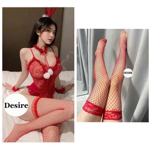 Tùy chọn Màu sắc: Đỏ + tất T-01