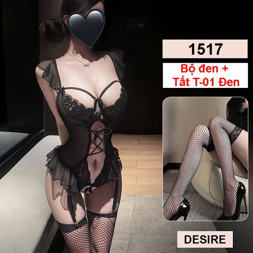 Tùy chọn Màu sắc: Đen+Tất T-01