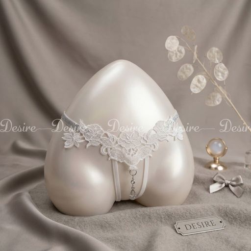 Quần lót ren hoạ tiết hoa siêu gợi cảm sexy DESIRE QL-032 Trắng Lẻ 1 quần - Available variant