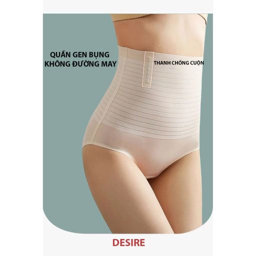 Desire Store, Quần lót gen bụng chống cuộn không đường may chất su mịn mát định hình body tạo eo nhỏ QLN-0044 - 160.000 ₫
